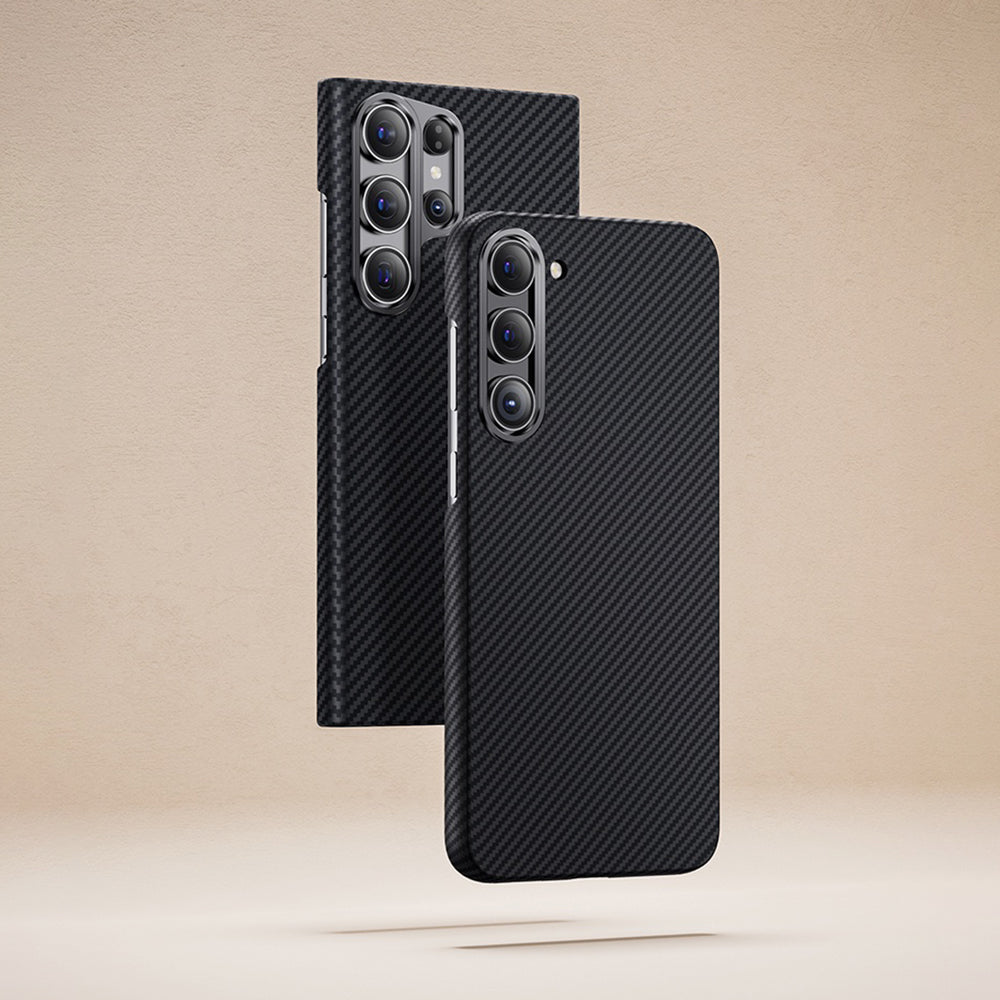 Etui MagSafe do Samsung Galaxy S24 Ultra S928, Techsuit, Włókno aramidowe, Czarny