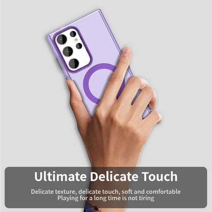Etui MagSafe do Samsung Galaxy S24 Ultra S928, Techsuit, CandyCase, Fioletowy