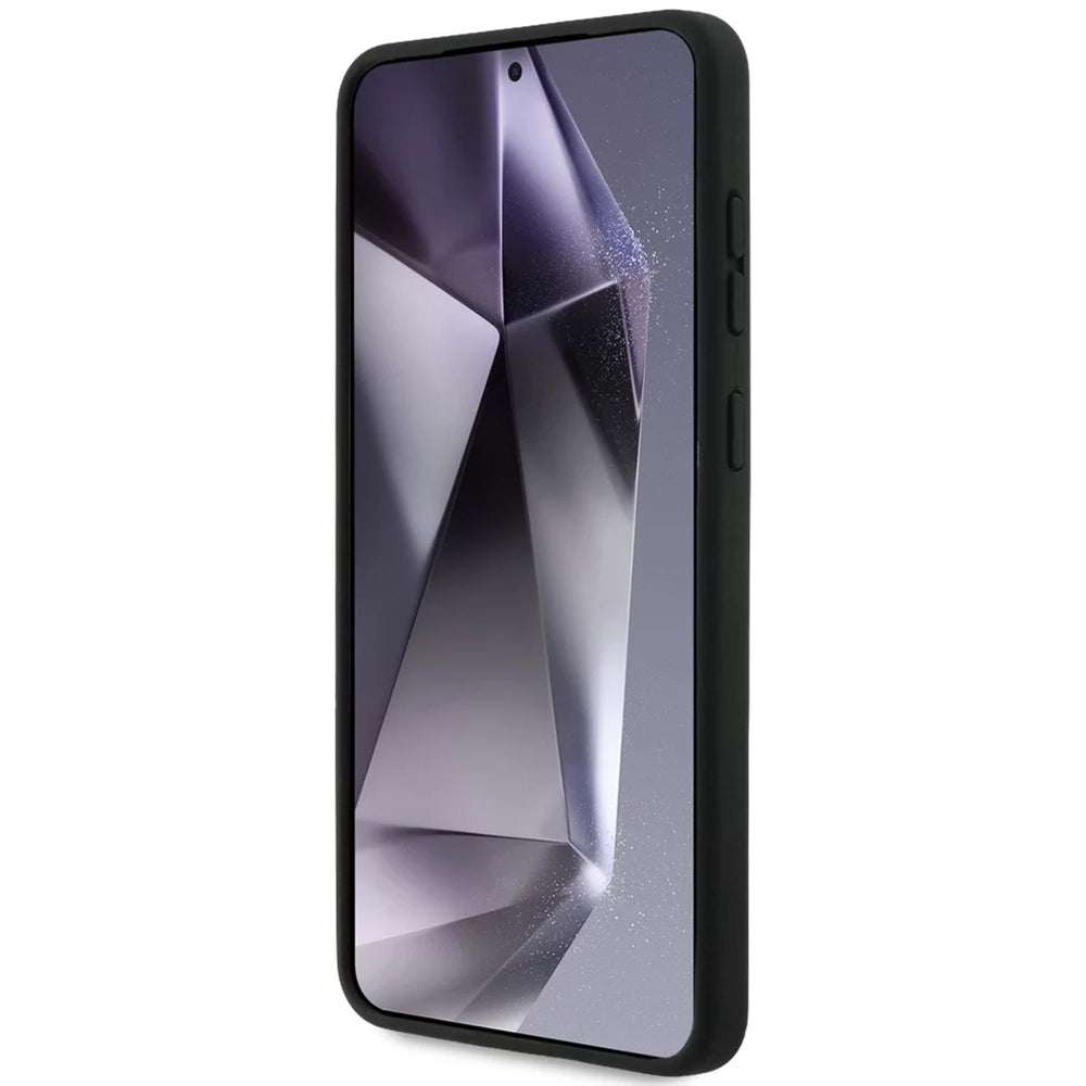 Etui MagSafe dla Samsung Galaxy S25 Edge S937, Karl Lagerfeld, Silicone Double Heads, Czarne