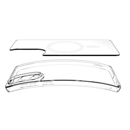 Etui MagSafe dla Samsung Galaxy S25 Edge S937, Spigen, Ultra Hybrid, Białe ACS09418