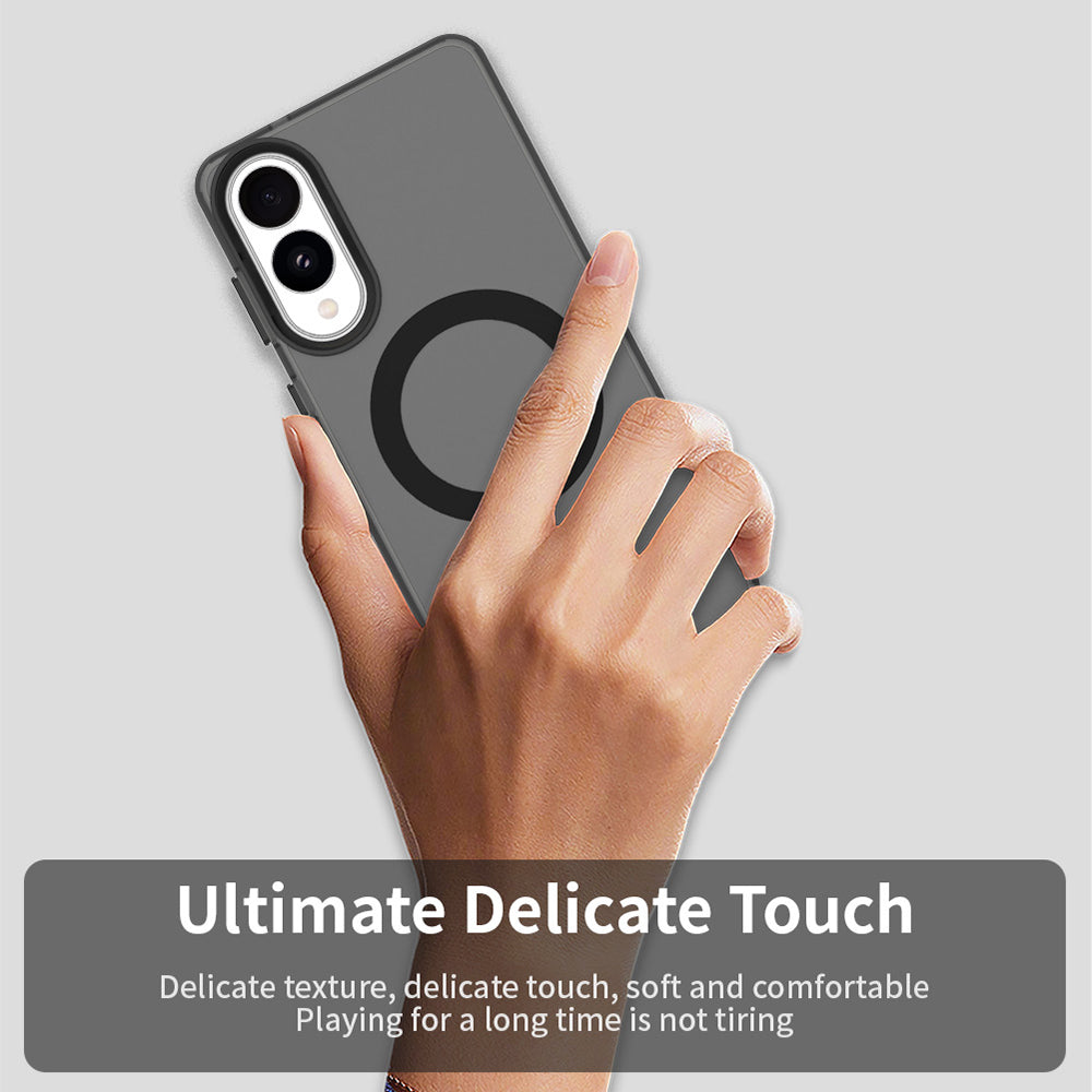 Etui MagSafe do Samsung Galaxy S25 Edge S937, Techsuit, CandyCase, Czarny