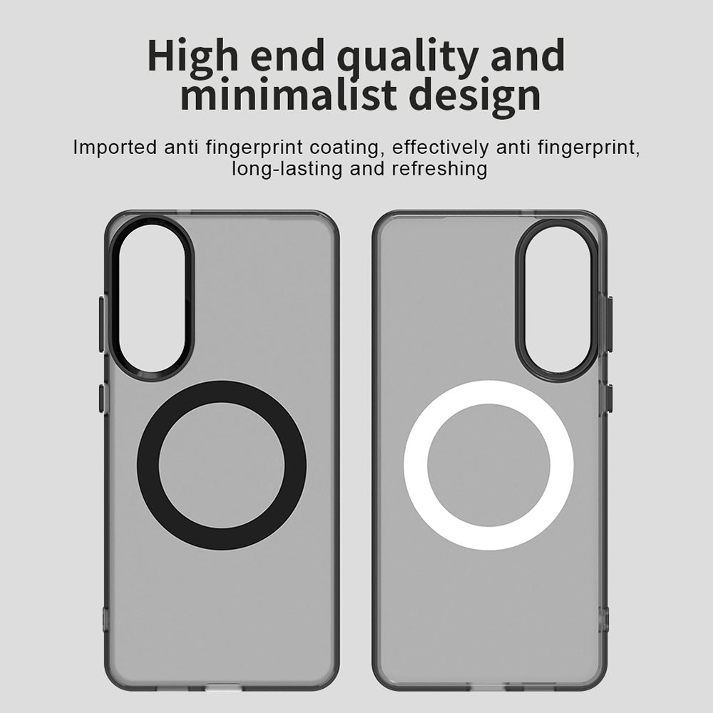 Etui MagSafe do Samsung Galaxy S25 Edge S937, Techsuit, CandyCase, Czarny
