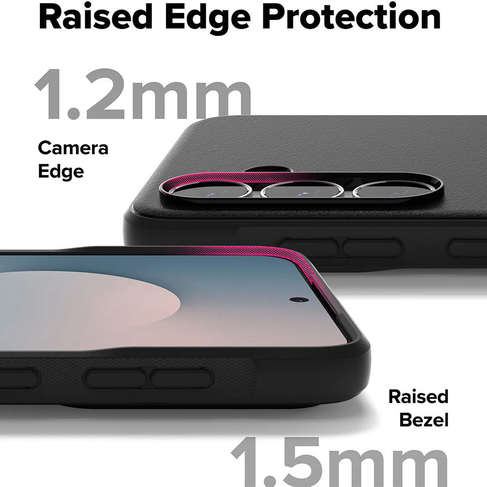 Etui MagSafe do Samsung Galaxy S25 FE, Ringke, Onyx, czarne