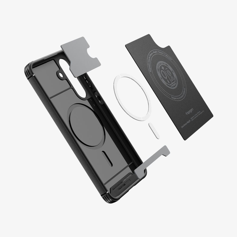 Etui MagSafe dla Samsung Galaxy S25 FE, Spigen, Core Armor, Matowe Czarne ACS10021