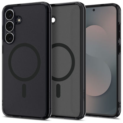 Etui MagSafe dla Samsung Galaxy S25 FE, Spigen, Ultra Hybrid, Czarne Satynowe ACS10028