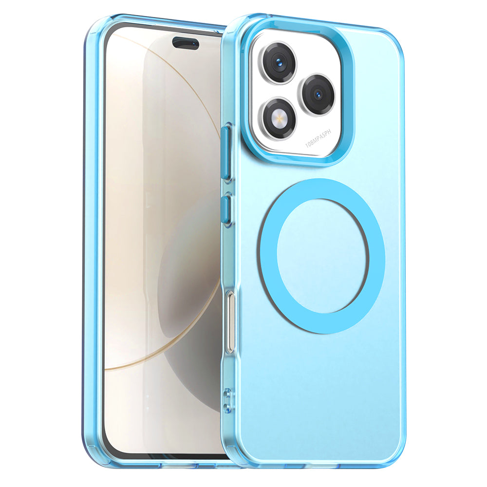 Etui MagSafe do Samsung Galaxy S25 FE, Techsuit, CandyCase, Niebieskie