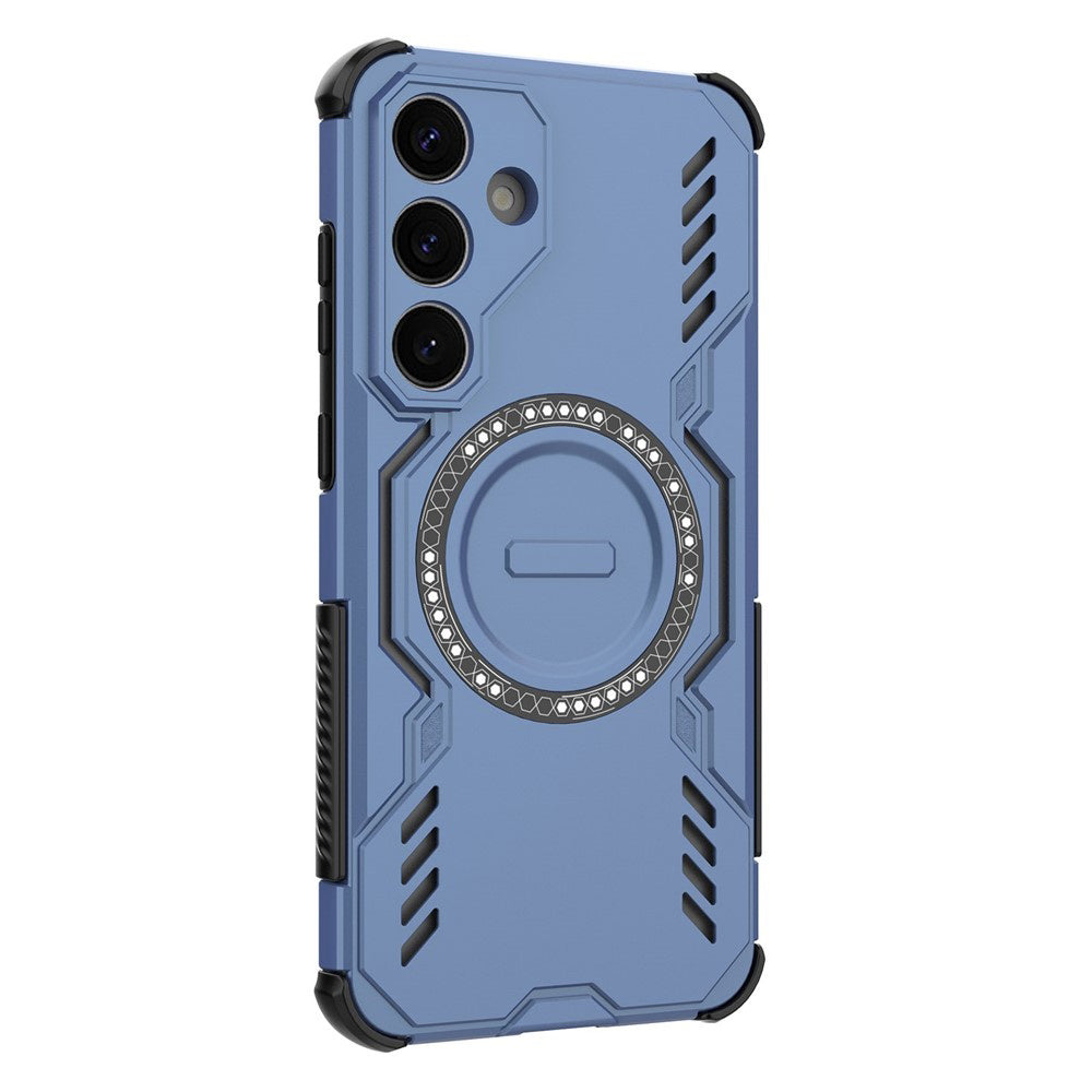 Etui MagSafe do Samsung Galaxy S25+ S936, Techsuit, ArmorMag, Niebieskie
