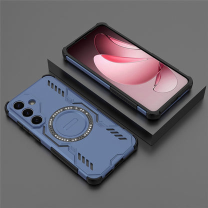 Etui MagSafe do Samsung Galaxy S25+ S936, Techsuit, ArmorMag, Niebieskie