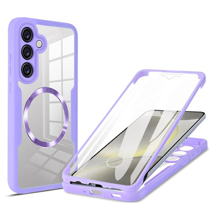Etui MagSafe do Samsung Galaxy S25+ S936, Techsuit, ColorVerse 360, Fioletowy