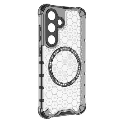 Etui MagSafe do Samsung Galaxy S25+ S936, Techsuit, HoneyComb Shield, Białe