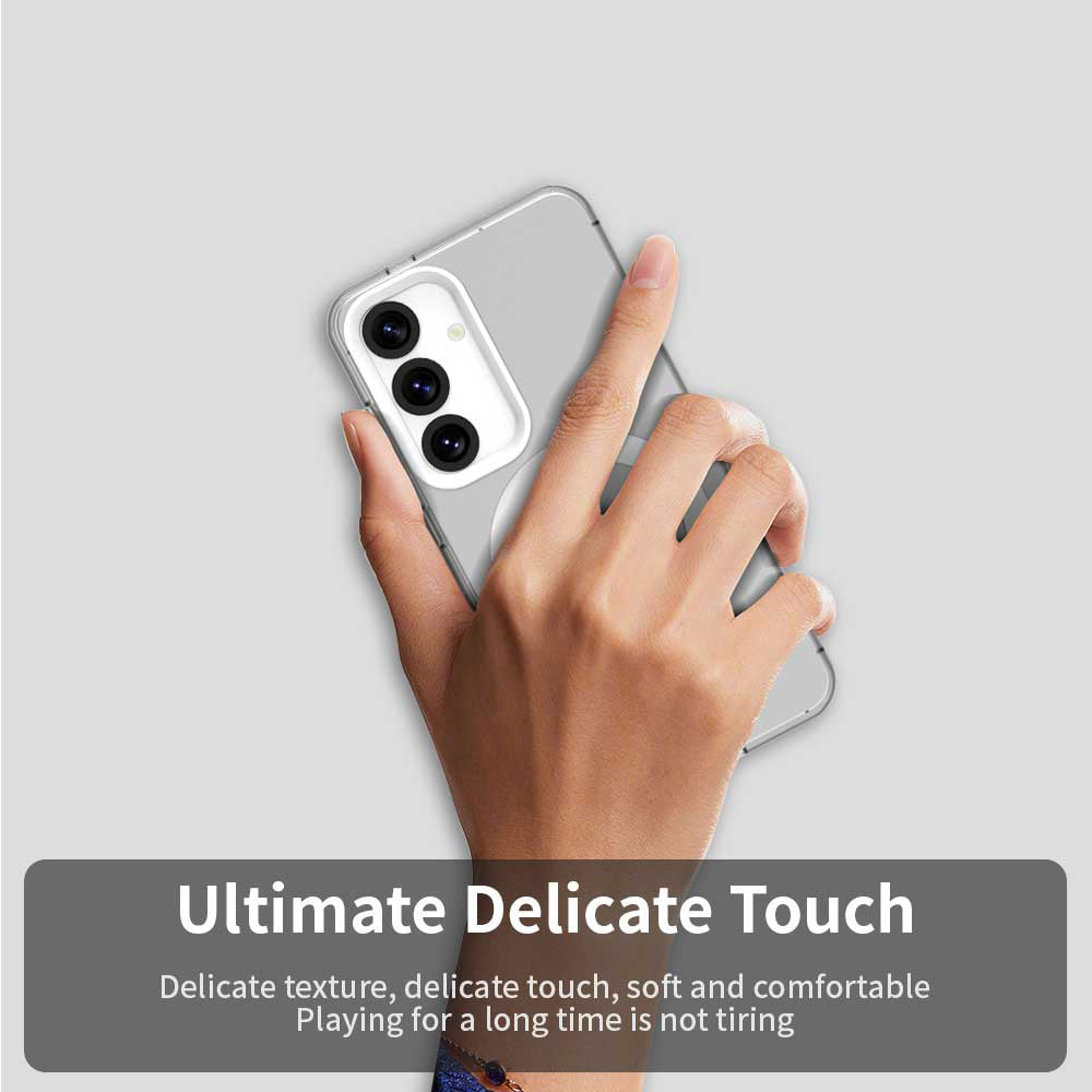Etui MagSafe do Samsung Galaxy S25 S931 / S24 S921, Techsuit, CandyCase, Białe