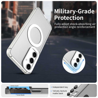 Etui MagSafe do Samsung Galaxy S25 S931 / S24 S921, Techsuit, CandyCase, Białe