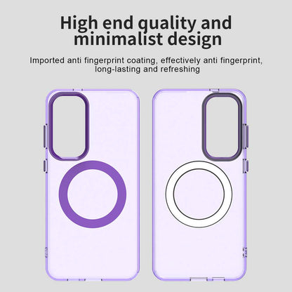 Etui MagSafe do Samsung Galaxy S25 S931 / S24 S921, Techsuit, CandyCase, Fioletowy