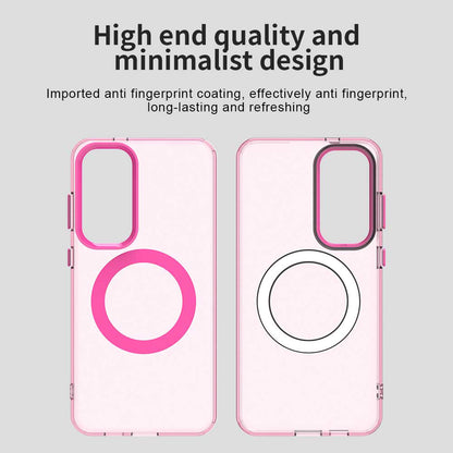 MagSafe Case for Samsung Galaxy S25 S931 / S24 S921, Techsuit, CandyCase, Pink