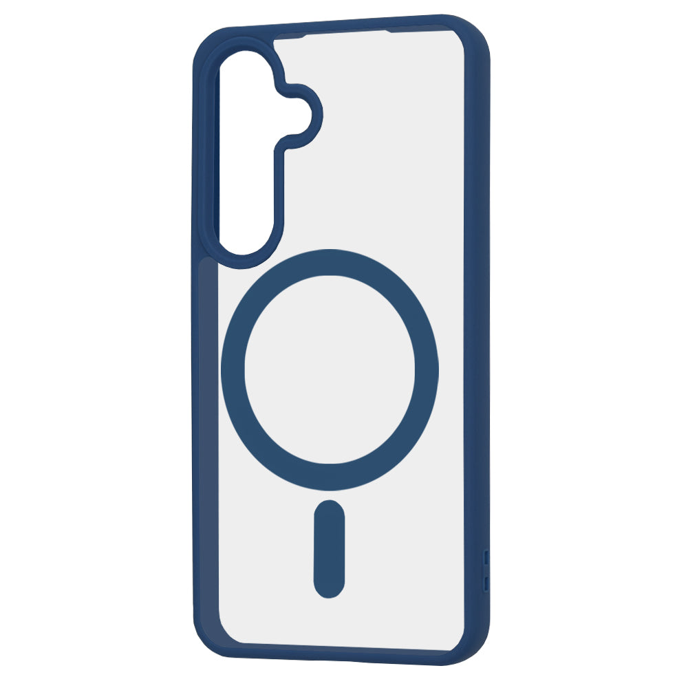 Etui MagSafe do Samsung Galaxy S25 S931, Techsuit, Pro, Niebieskie