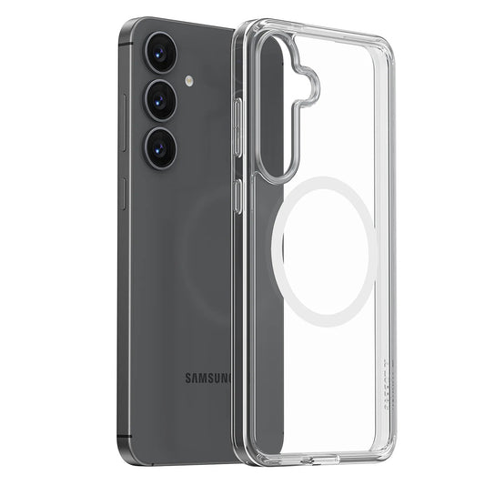 Etui MagSafe dla Samsung Galaxy S25 S931, Torras, Guardian, Przezroczyste