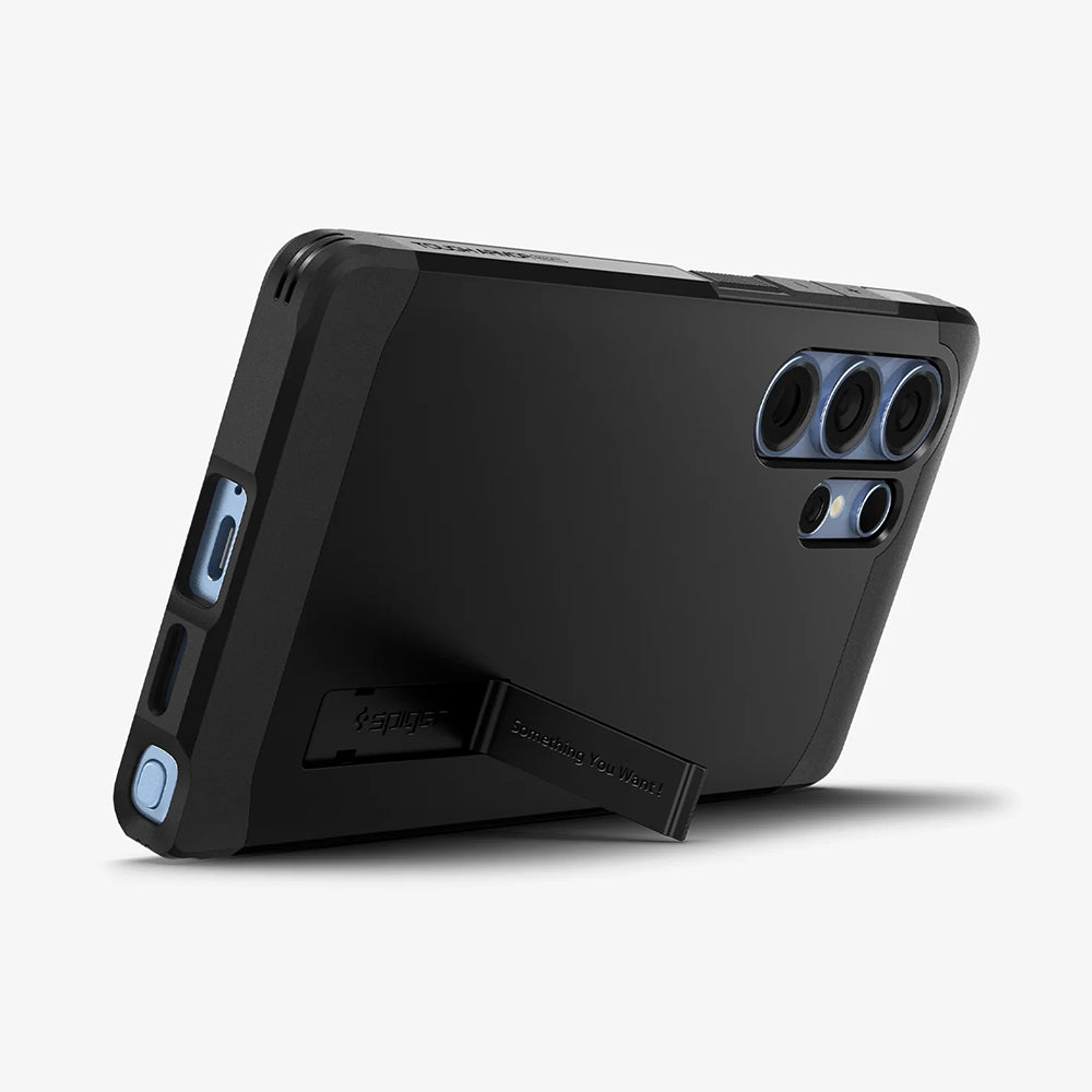 Etui MagSafe dla Samsung Galaxy S25 Ultra S938, Spigen, Tough Armor, Czarne