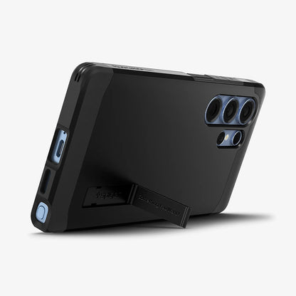 Etui MagSafe dla Samsung Galaxy S25 Ultra S938, Spigen, Tough Armor, Czarne