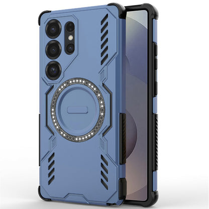 MagSafe Case for Samsung Galaxy S25 Ultra S938, Techsuit, ArmorMag, Blue