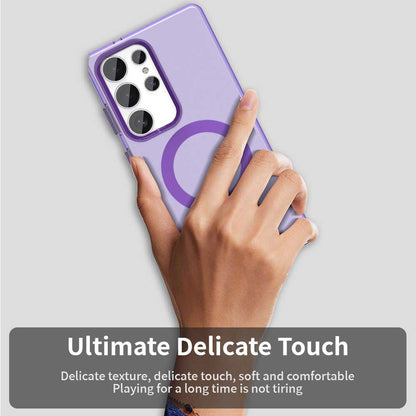 MagSafe Case for Samsung Galaxy S25 Ultra S938, Techsuit, CandyCase, Purple
