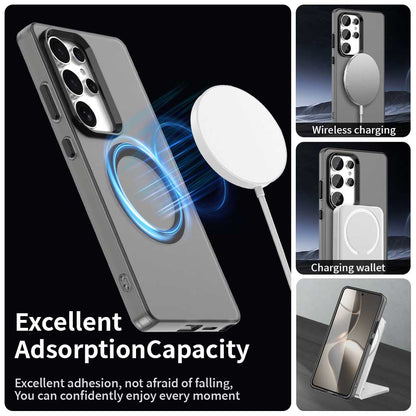 Etui MagSafe do Samsung Galaxy S25 Ultra S938, Techsuit, CandyCase, Czarny