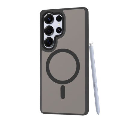 Etui MagSafe dla Samsung Galaxy S25 Ultra S938, Techsuit, HaloFrost, Czarne