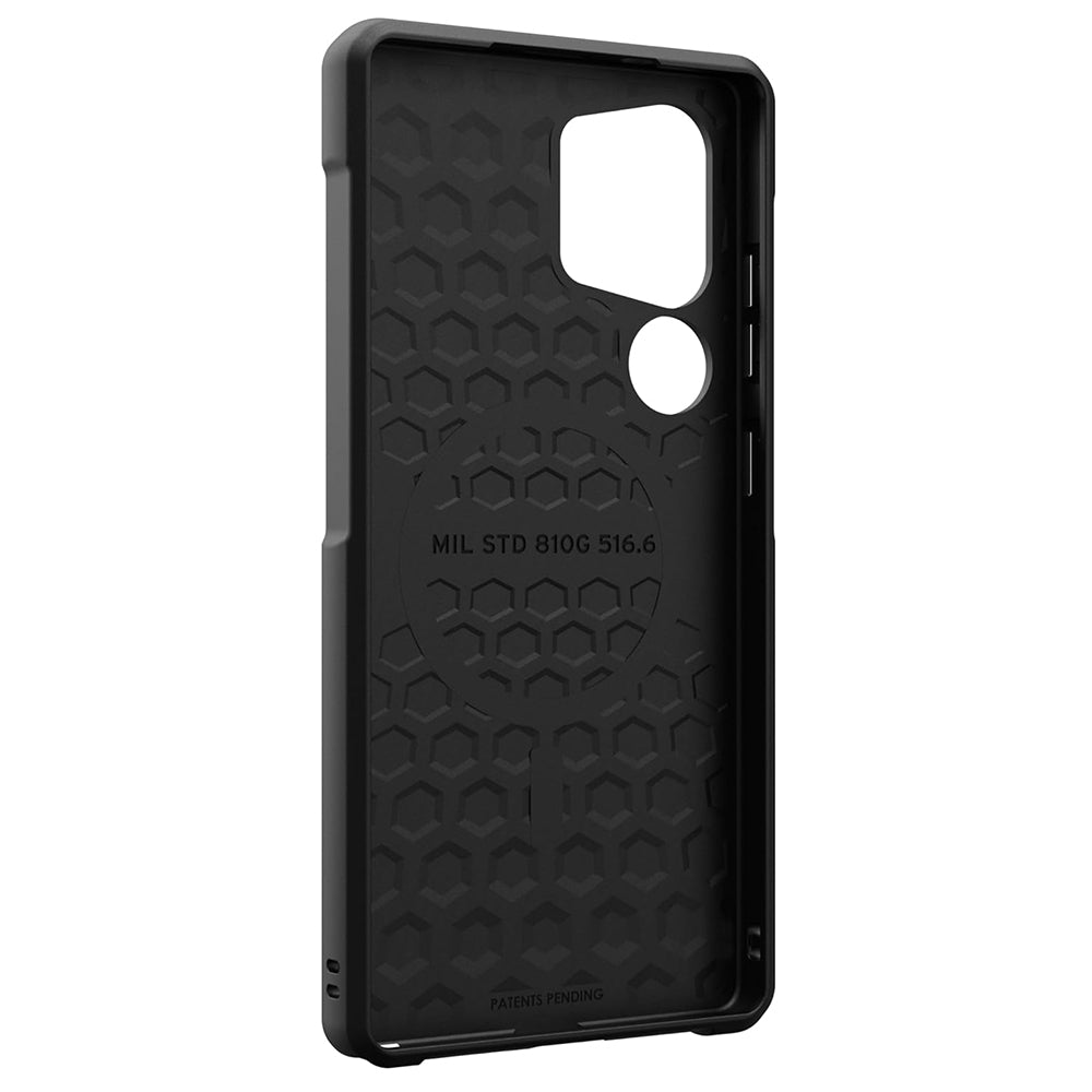 Etui MagSafe do Samsung Galaxy S25 Ultra S938, Urban Armor Gear, Metropolis LT Topography, Czarna