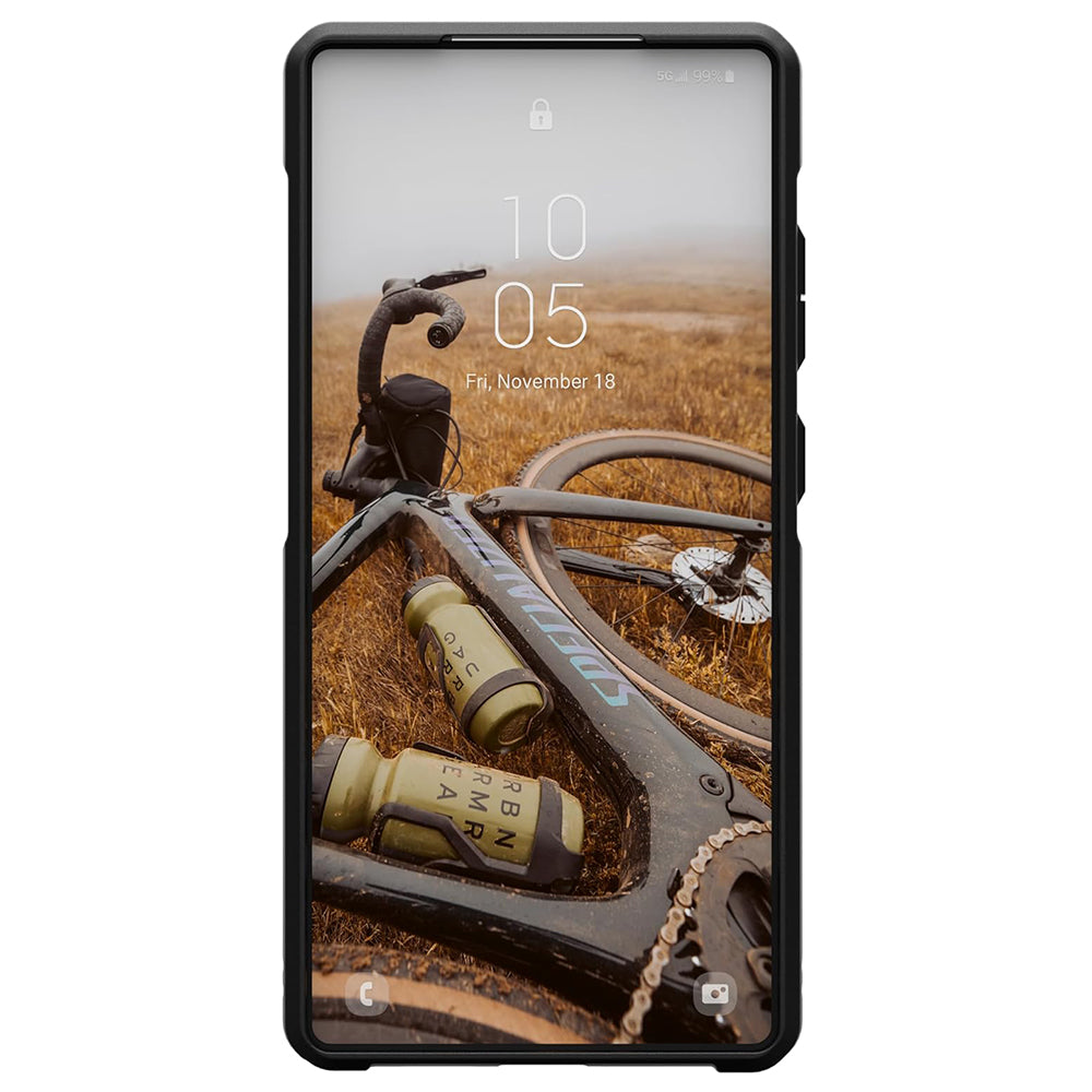 Etui MagSafe do Samsung Galaxy S25 Ultra S938, Urban Armor Gear, Metropolis LT Topography, Czarna