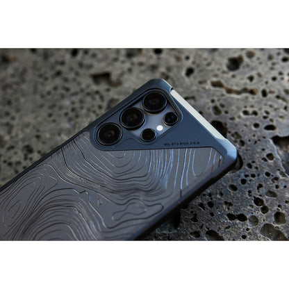 Etui MagSafe do Samsung Galaxy S25 Ultra S938, Urban Armor Gear, Metropolis LT Topography, Czarna