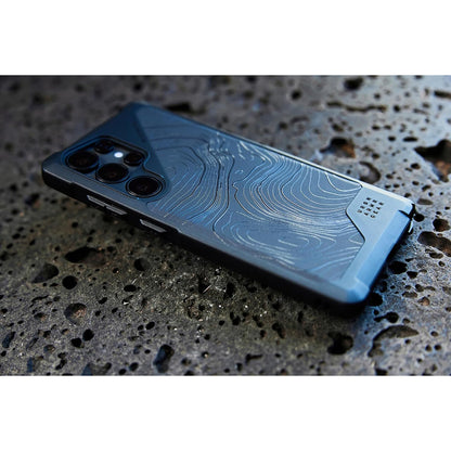 Etui MagSafe do Samsung Galaxy S25 Ultra S938, Urban Armor Gear, Metropolis LT Topography, Czarna