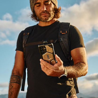 Etui MagSafe dla Samsung Galaxy S25 Ultra S938, Urban Armor Gear, Monarch Pro Kevlar, Czarne