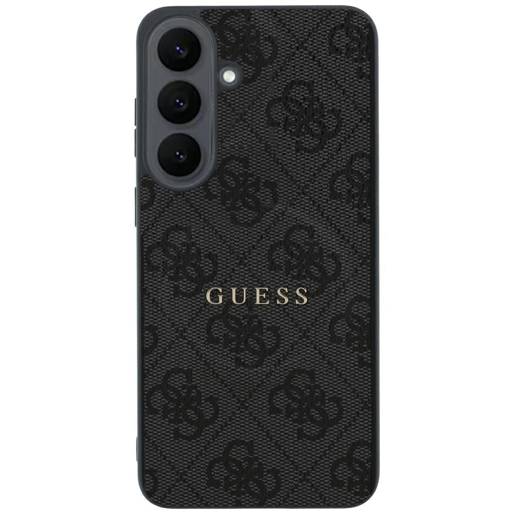 Etui MagSafe do Samsung Galaxy S26 FE S741, Guess, 4G Embossed Ring Classic Logo, czarne