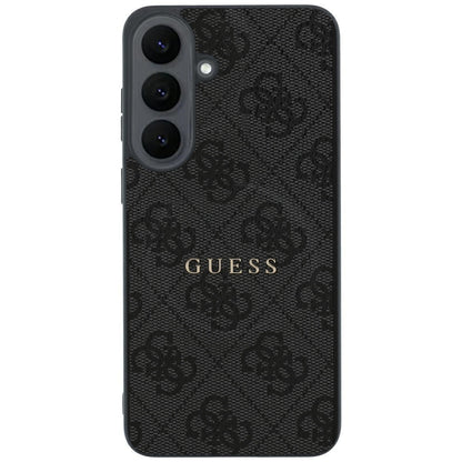 Etui MagSafe do Samsung Galaxy S26 FE S741, Guess, 4G Embossed Ring Classic Logo, czarne