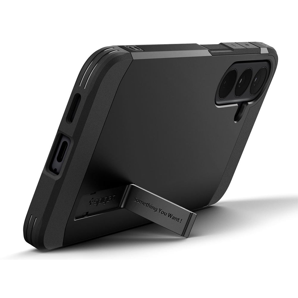 Etui MagSafe do Samsung Galaxy S26 FE S741, Spigen, Tough Armor, czarne ACS11634