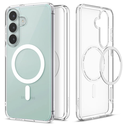 Etui MagSafe do Samsung Galaxy S26 FE S741, Spigen, Ultra Hybrid, Przezroczyste Białe ACS11636