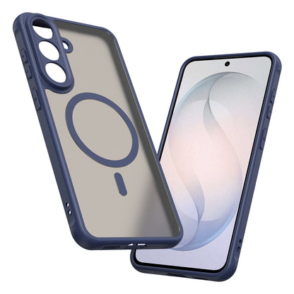 Etui MagSafe do Samsung Galaxy S26 FE, Techsuit, HaloFrost II, Granatowy