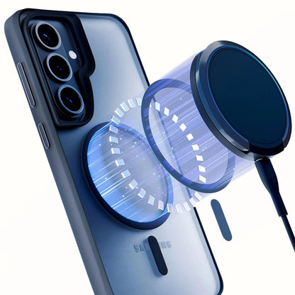 Etui MagSafe dla Samsung Galaxy S26 Plus, 3MK, Satin Armor, Przezroczyste