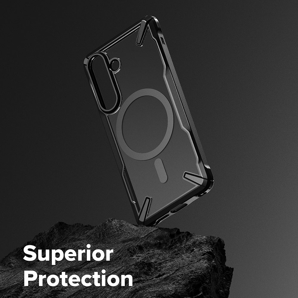 MagSafe Case for Samsung Galaxy S26 Plus, Ringke, Fusion X, Black