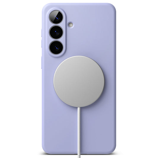 Etui MagSafe dla Samsung Galaxy S26 Plus, Ringke, Silikonowe, Fioletowe