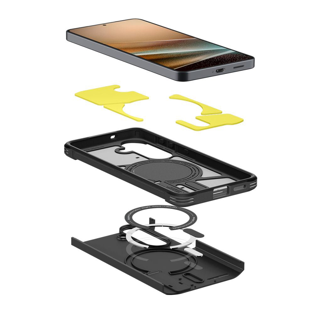 Etui MagSafe dla Samsung Galaxy S26 Plus S947, Spigen, Tough Armor, Czarne ACS10713