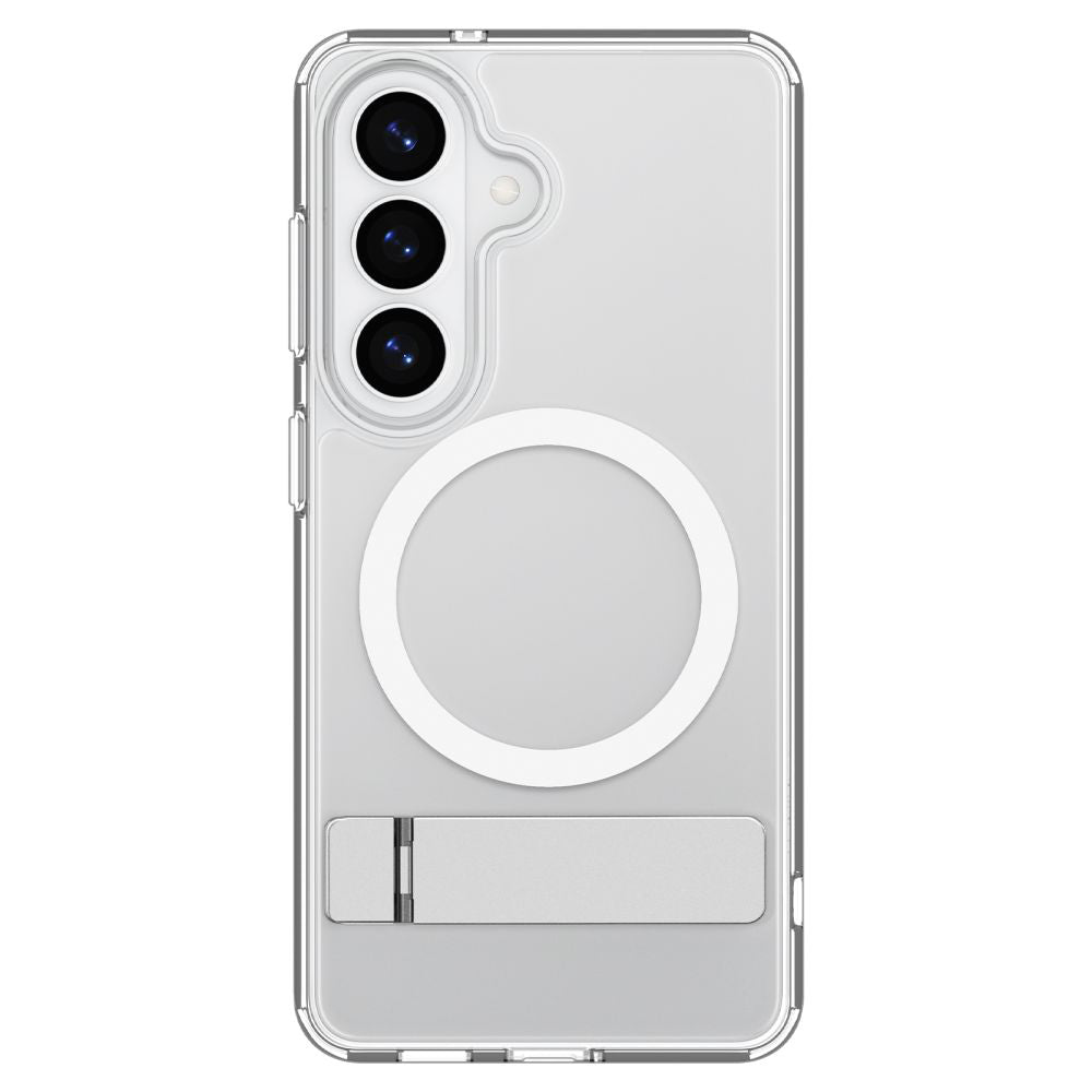 Etui MagSafe dla Samsung Galaxy S26 Plus S947, Spigen, Ultra Hybrid S, Przezroczyste Białe ACS11050