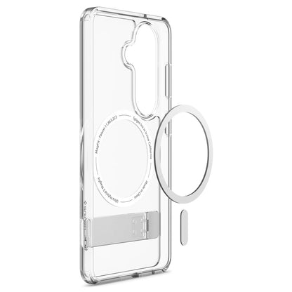 Etui MagSafe dla Samsung Galaxy S26 Plus S947, Spigen, Ultra Hybrid S, Przezroczyste Białe ACS11050