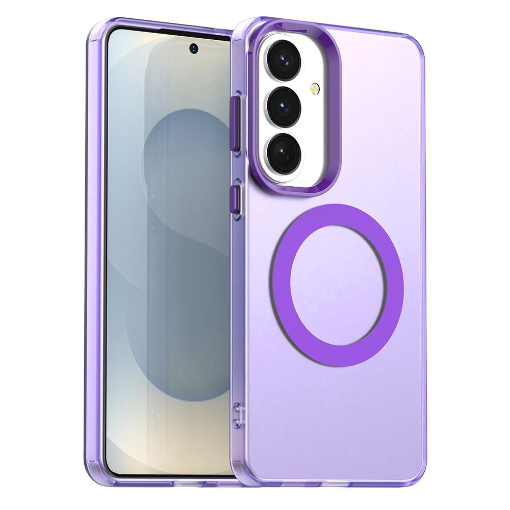 Etui MagSafe dla Samsung Galaxy S26 Plus, Techsuit, CandyCase, Fioletowy