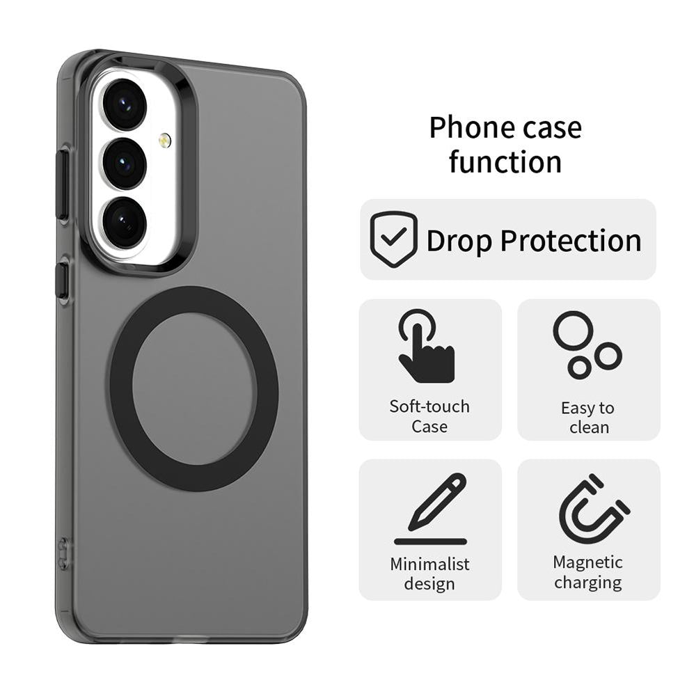 Etui MagSafe dla Samsung Galaxy S26 Plus, Techsuit, CandyCase, Czarne