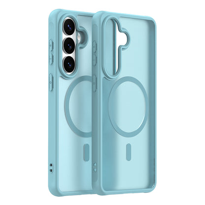 MagSafe Case for Samsung Galaxy S26 Plus S947, Techsuit, HaloFrost II, Light Green