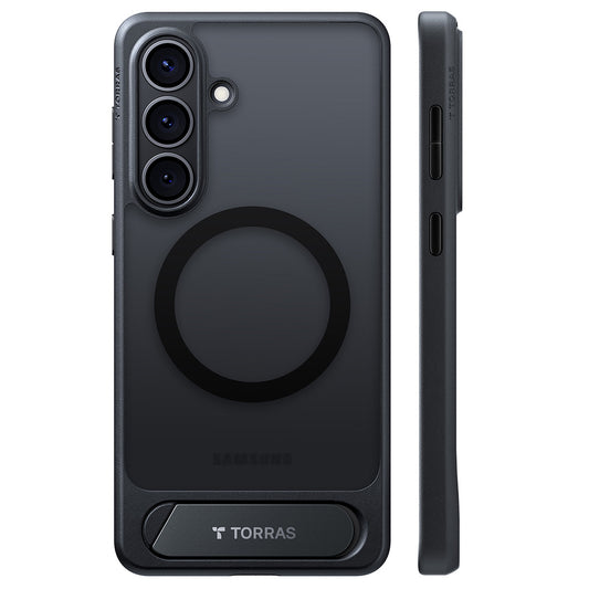 Etui MagSafe dla Samsung Galaxy S26 Plus, Torras, Pstand, Czarne
