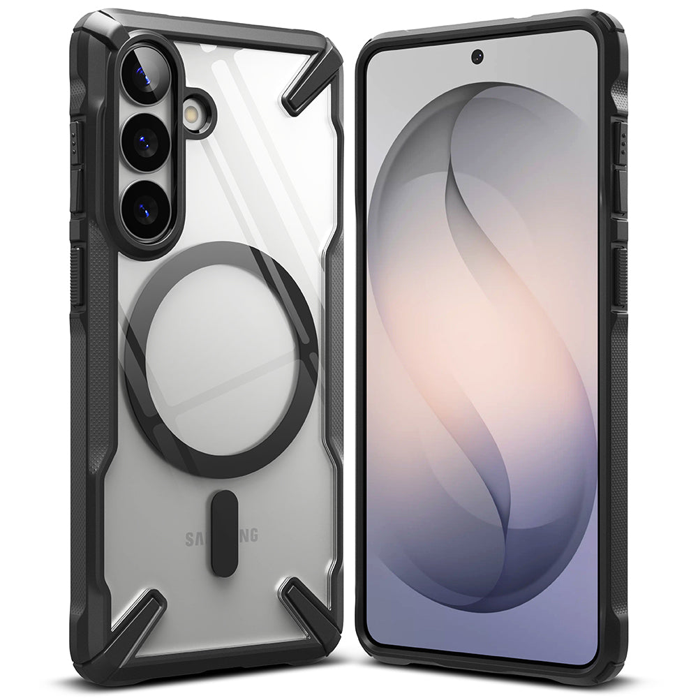 Etui MagSafe dla Samsung Galaxy S26, Ringke, Fusion X, Czarne