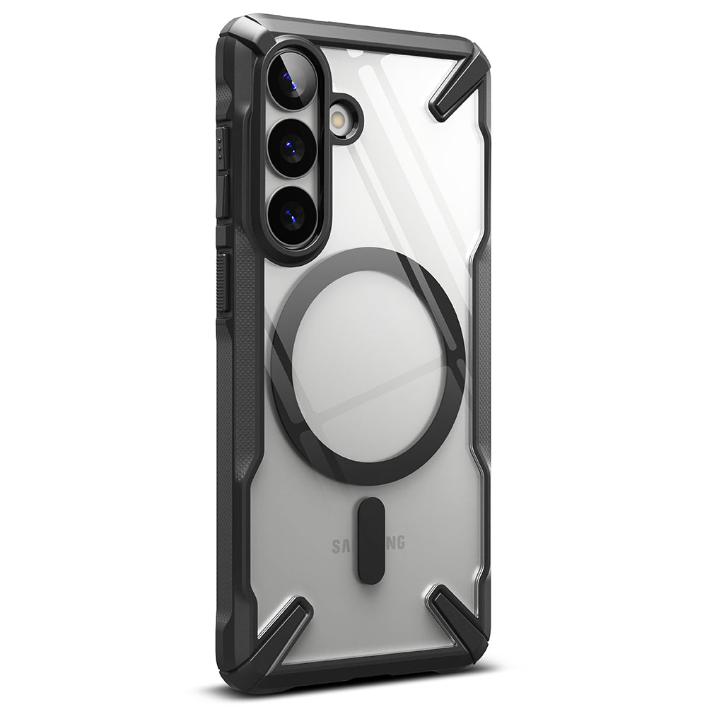 Etui MagSafe dla Samsung Galaxy S26, Ringke, Fusion X, Czarne