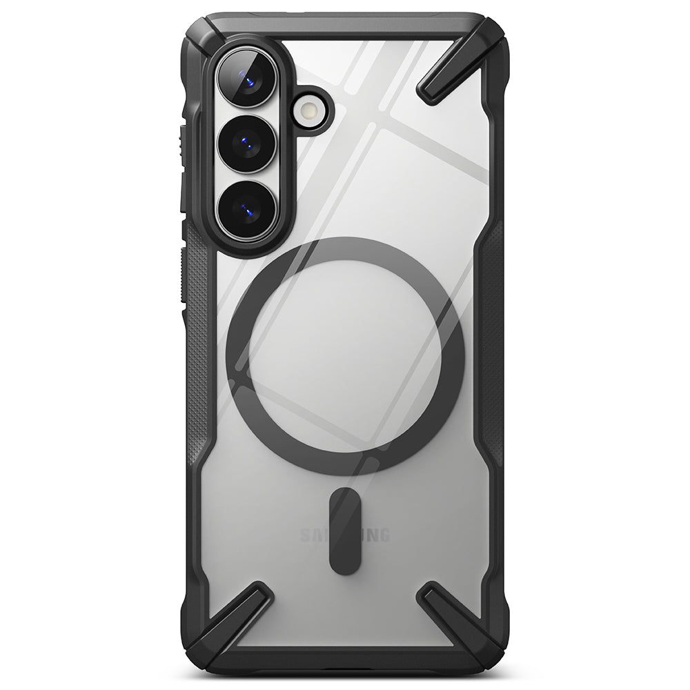 Etui MagSafe dla Samsung Galaxy S26, Ringke, Fusion X, Czarne