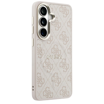 Etui MagSafe dla Samsung Galaxy S26 S942, Guess, 4G Embossed Ring, Różowy